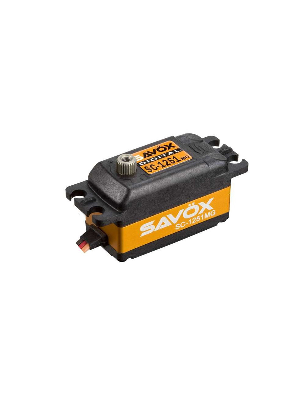 SAVOX SC-1251MG Digital Servo Low Profile/Ingranaggi Metallo 9,5KG