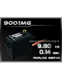 HIMOTO Servo analogico 9.8kg High Speed Power HD 9001MG con ingranaggi in metallo