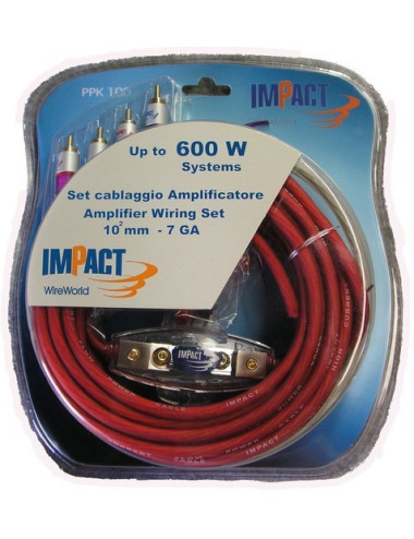 IMPACT PPK100 Amplifier Installation Kit 600 W