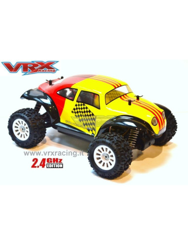VRX RACING RH1821 Monster truck MAGGIOLINO BT-BL scala 1/18 motore elettrico brushless kv-4200 radio 2.4GHz RTR 4WD VRX